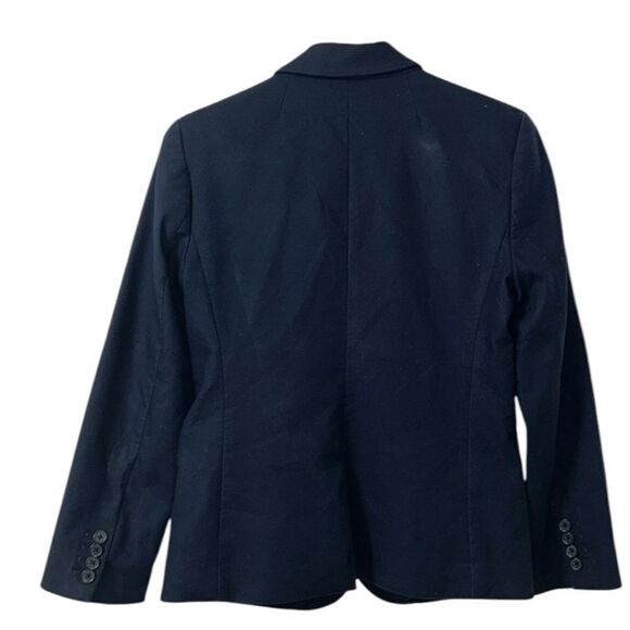 J.Crew Navy Blue Blazer(Size 4) - Picture 3 of 7